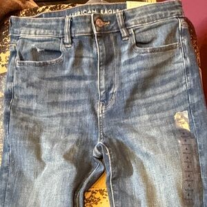 American Eagle Outfitters Blue Denim Jeggings